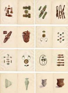 Quelques vestiges du cimetière barbare de Bourogne Quelques vestiges du cimetière Barbare de bourogne